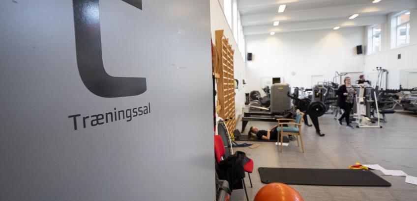 træning i træningssal c i Sundhedshuset Ballerup